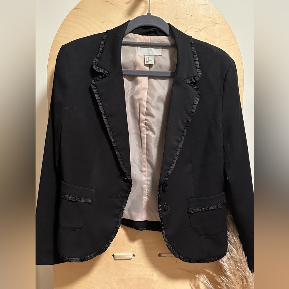 Short Black Blazer